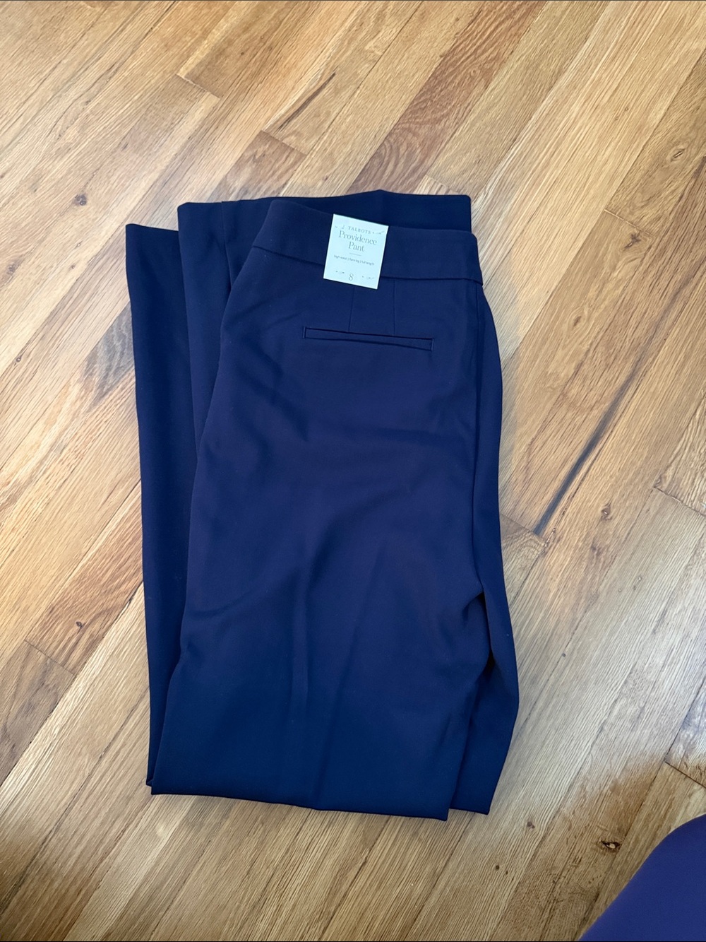 Women’s Navy Dress Pants - Classic Tailored Trousers